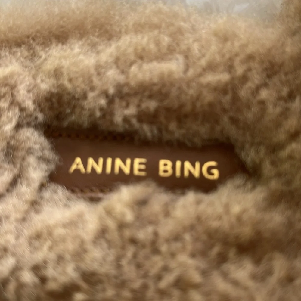 Anine Bing Sherpa mules size 37 - Picture 10 of 10